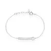 Histoire D'Or Bracelet Kamyla Argent Blanc Oxyde De Zirconium