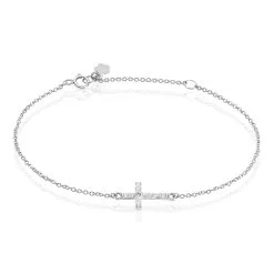 Histoire D'Or Bracelet Carlie Argent Blanc Oxyde De Zirconium