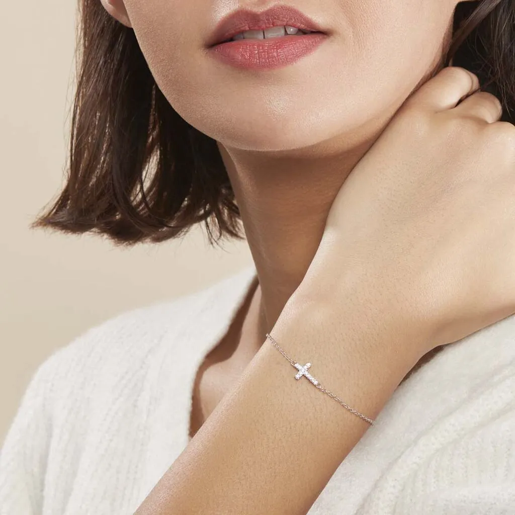 Histoire D'Or Bracelet Carlie Argent Blanc Oxyde De Zirconium – Image 4