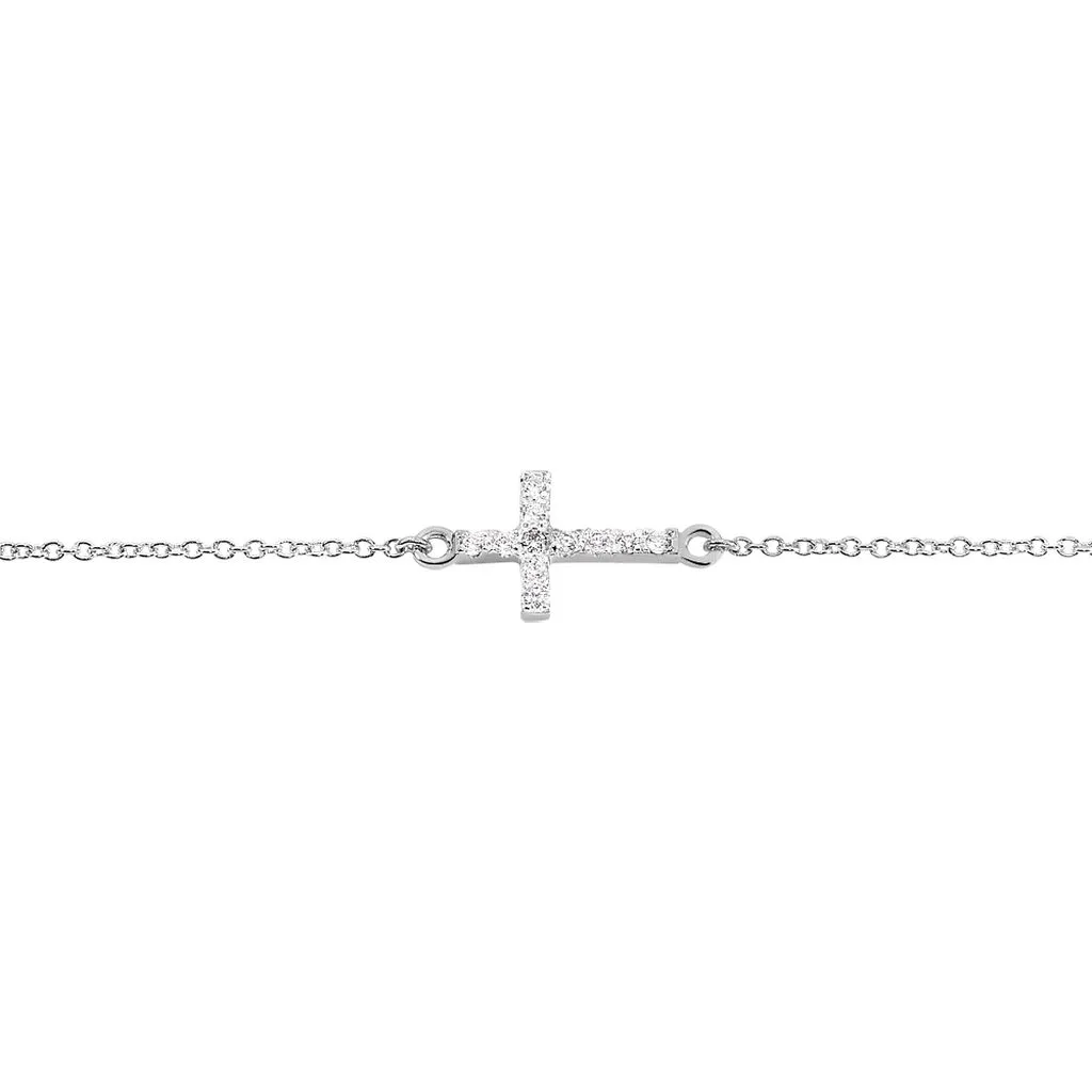Histoire D'Or Bracelet Carlie Argent Blanc Oxyde De Zirconium – Image 2