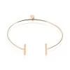 Histoire D'Or Bracelet Jonc Barrettie Argent Rose
