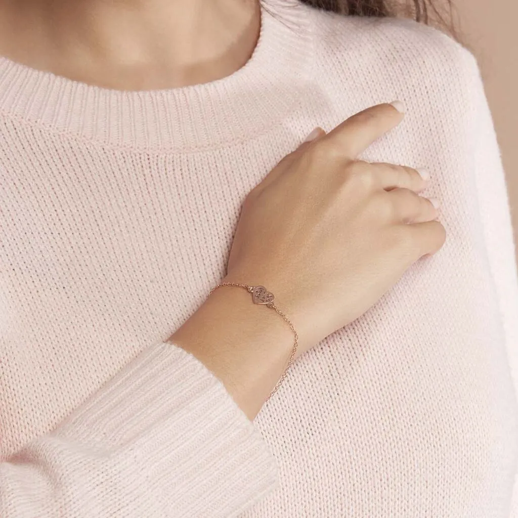 Histoire D'Or Bracelet Elwenn Argent Rose – Image 4