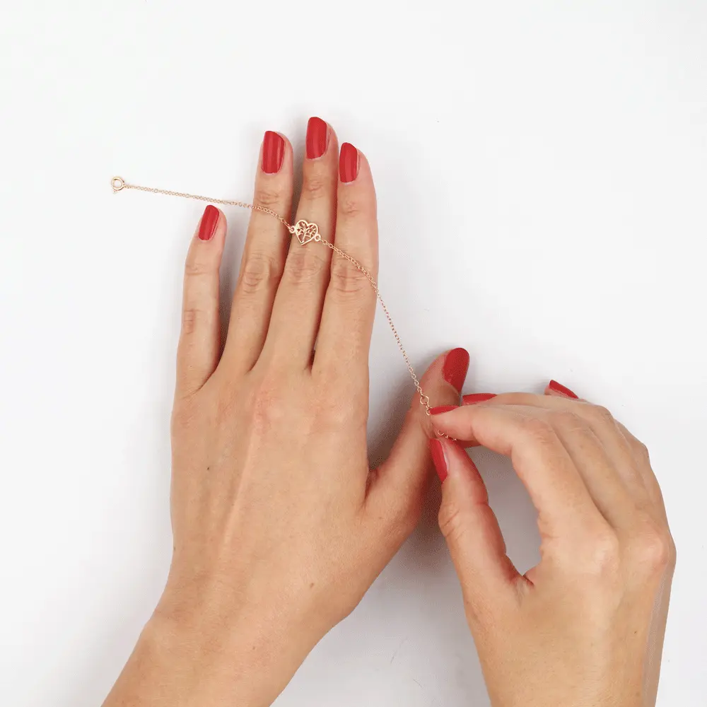 Histoire D'Or Bracelet Elwenn Argent Rose – Image 3