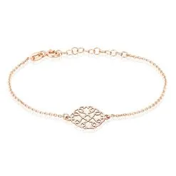 Histoire D'Or Bracelet Argent Rose Lev
