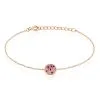 Histoire D'Or Bracelet Nelig Argent Rose Oxyde De Zirconium