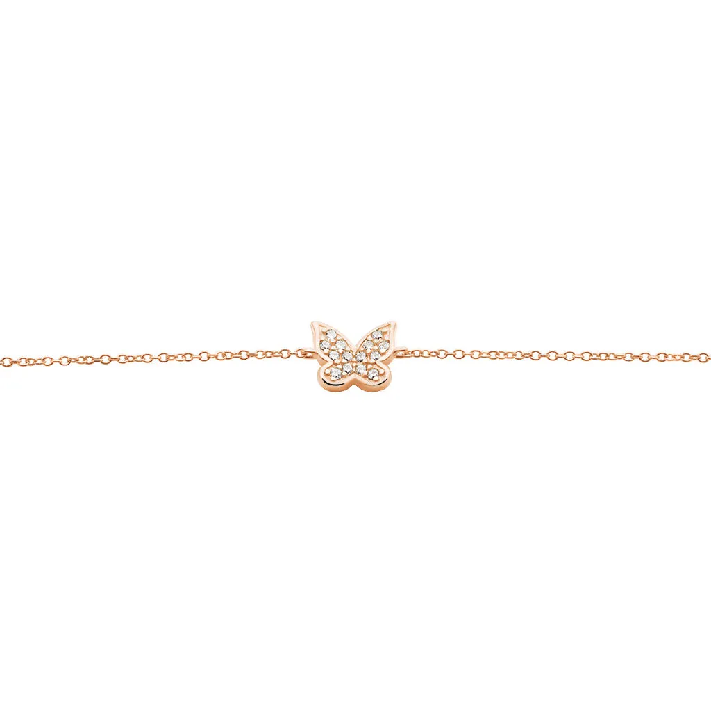 Histoire D'Or Bracelet Anne-lise Argent Rose Oxyde De Zirconium – Image 2