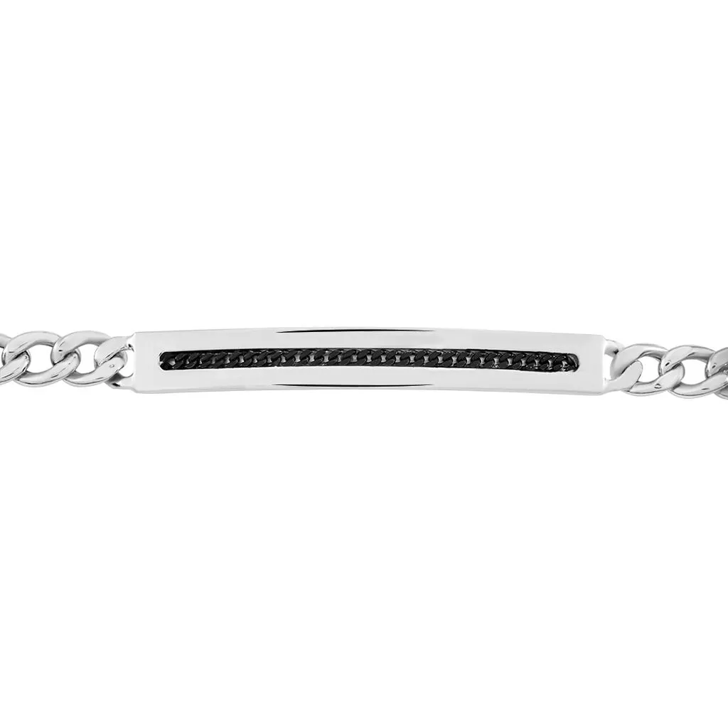 Histoire D'Or Bracelet Identité Argent Edgar – Image 2