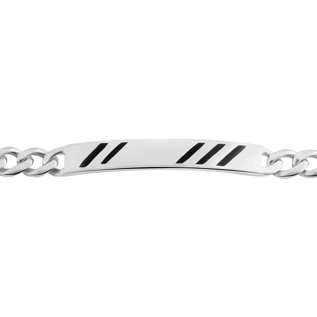 Histoire D'Or Bracelet Identite Argent Giani – Image 2
