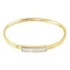 Histoire D'Or Bracelet Jonc Plaqué Or Jaune Tamiko