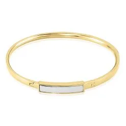 Histoire D'Or Bracelet Jonc Plaqué Or Jaune Tamiko