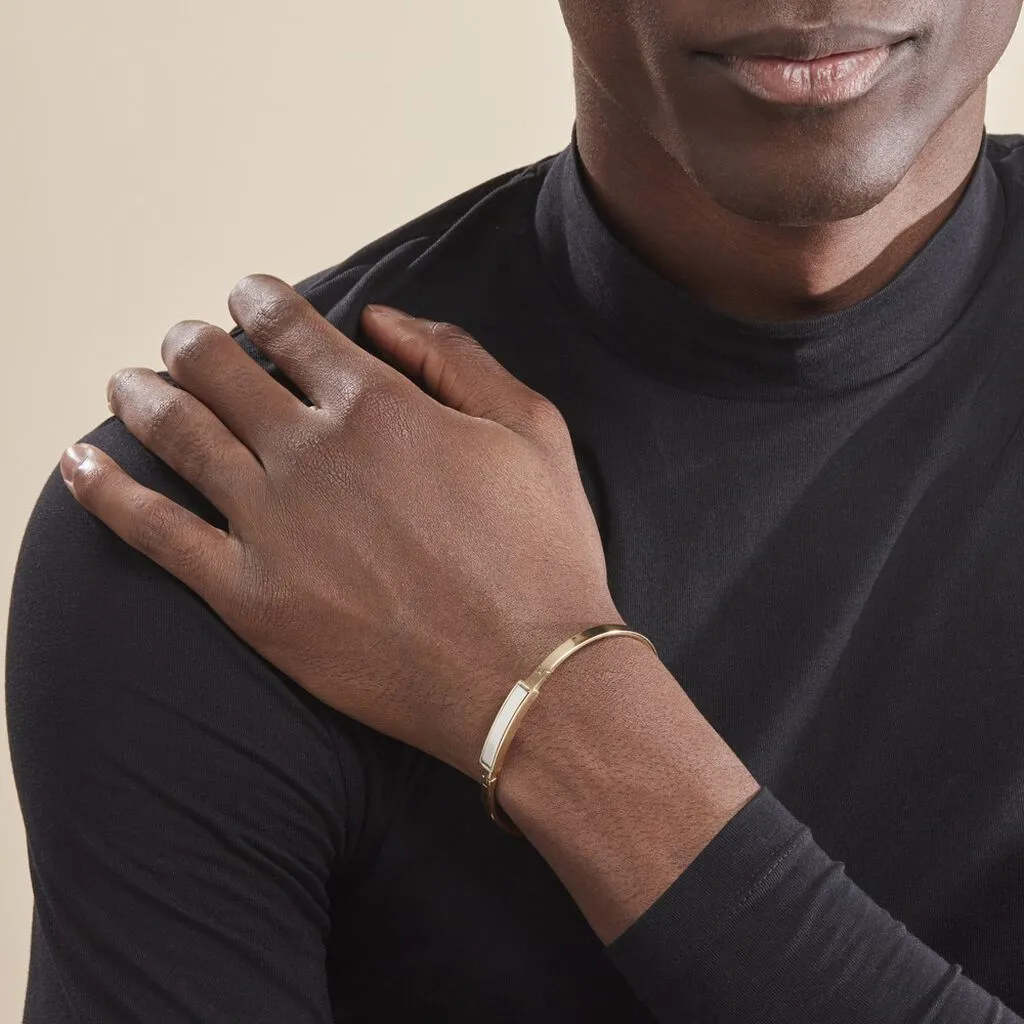 Histoire D'Or Bracelet Jonc Plaqué Or Jaune Tamiko – Image 4