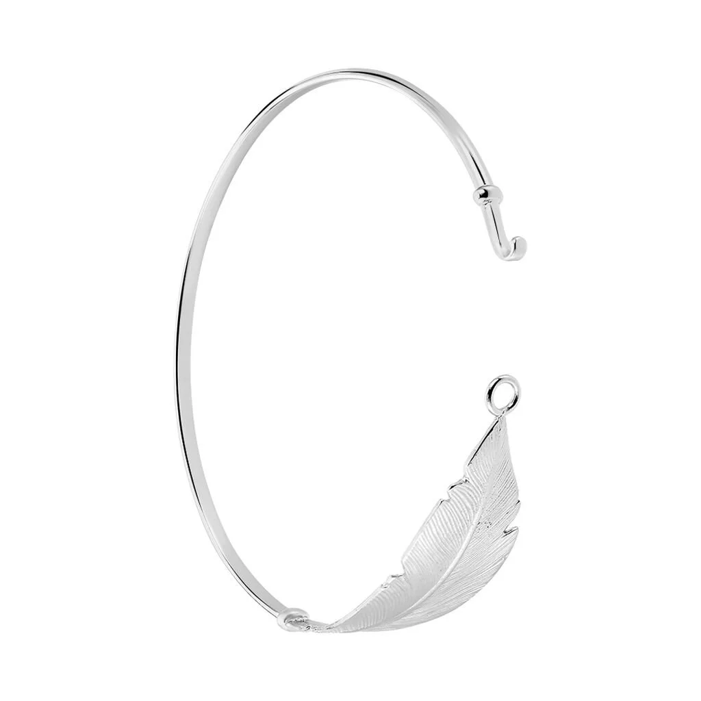 Histoire D'Or Bracelet Jonc Euriell Argent Blanc – Image 2