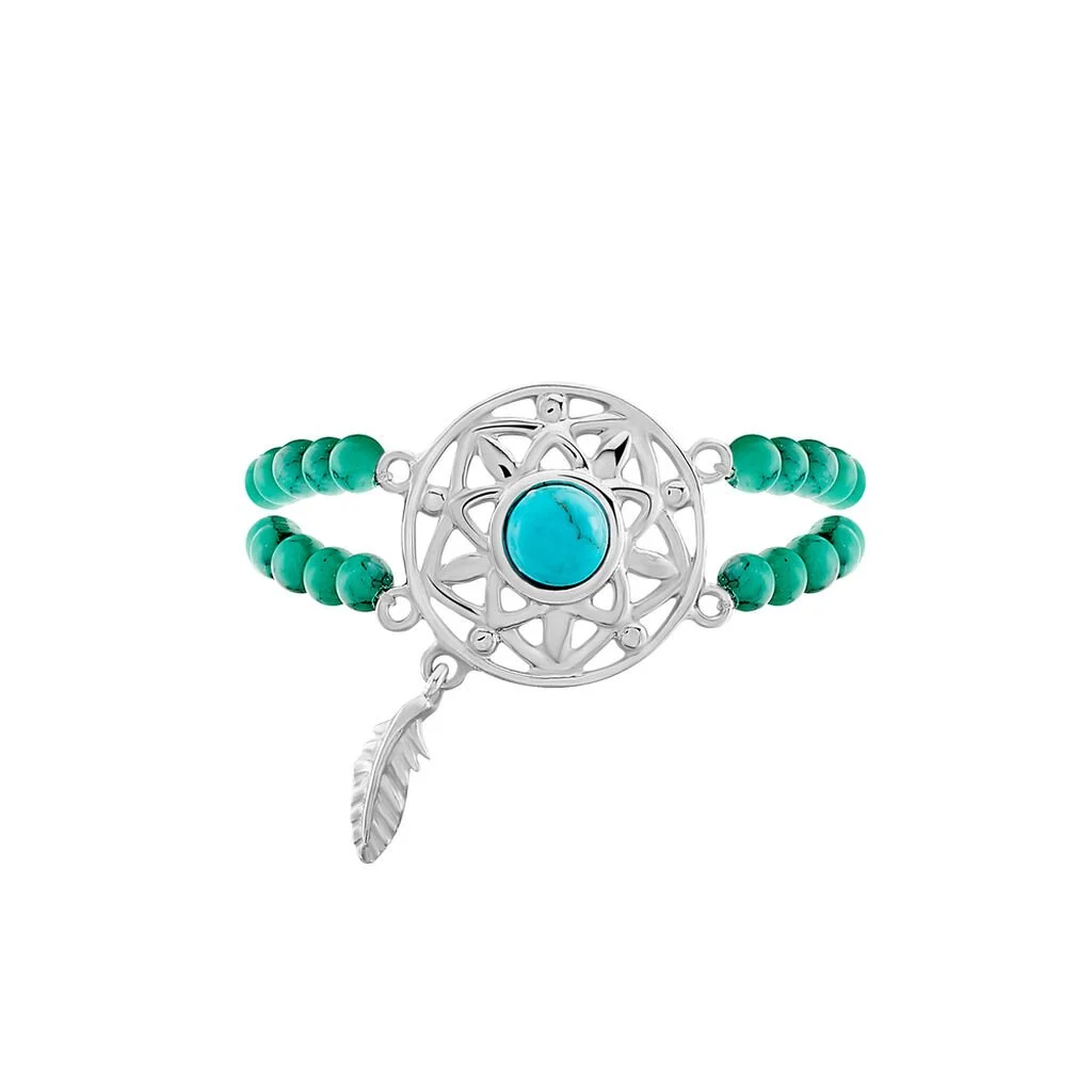 Histoire D'Or Bague Rojin Argent Blanc Pierre De Synthese – Image 2