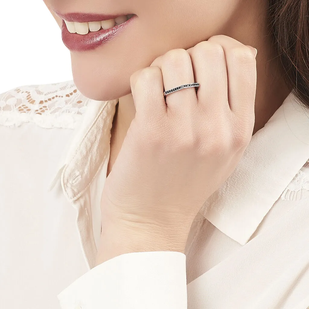Histoire D'Or Bague Souhyla Argent Blanc Oxyde De Zirconium – Image 4