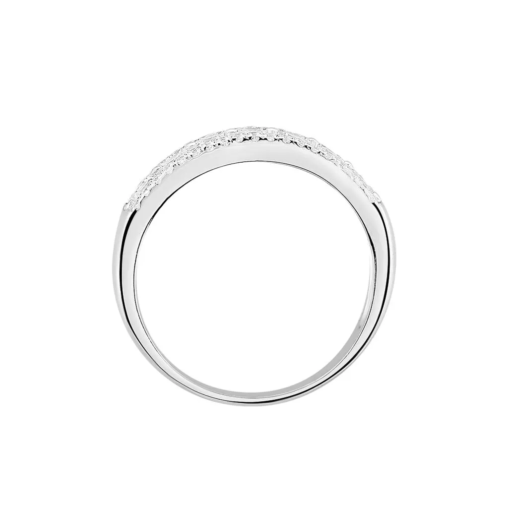 Histoire D'Or Bague Nuncia Argent Blanc Oxyde De Zirconium – Image 3