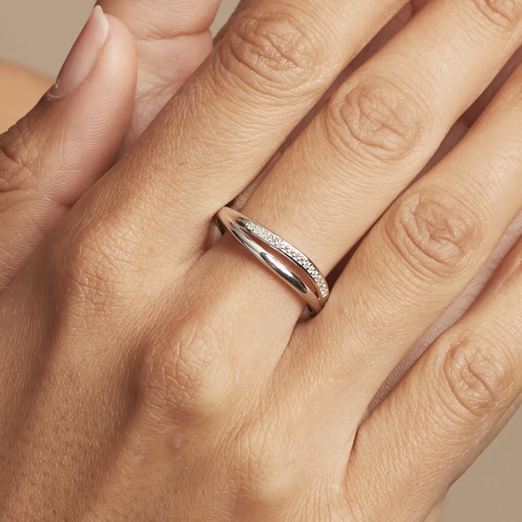 Histoire D'Or Bague Celimene Argent Blanc Oxyde De Zirconium – Image 6