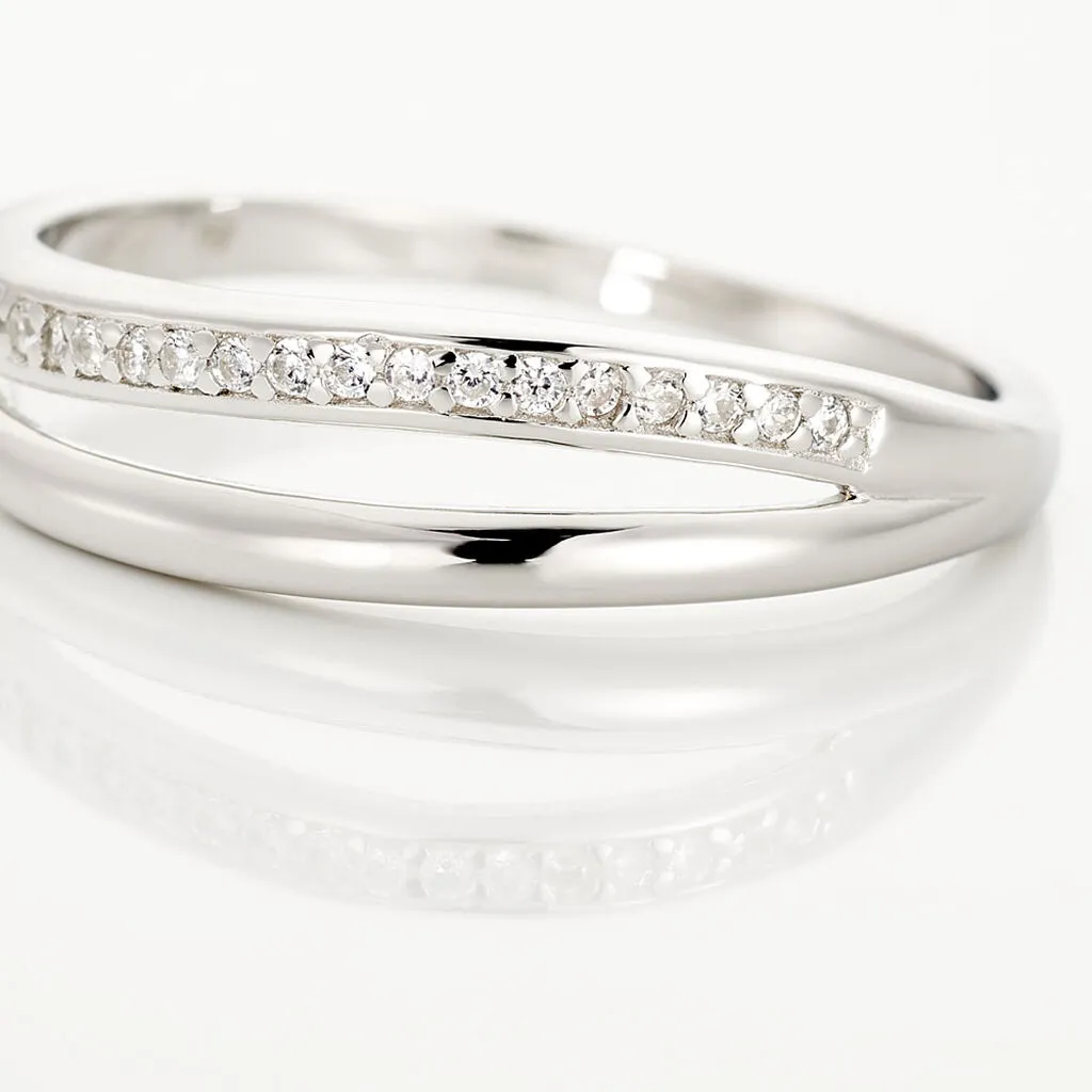 Histoire D'Or Bague Celimene Argent Blanc Oxyde De Zirconium – Image 4