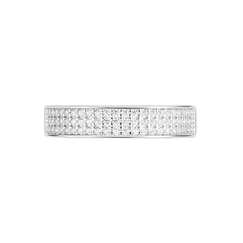 Histoire D'Or Bague Kaycee Argent Blanc Oxyde De Zirconium – Image 2