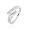 Histoire D'Or Bague Cascade Argent Blanc Oxyde De Zirconium
