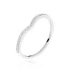 Histoire D'Or Bague Emea Argent Blanc Oxyde De Zirconium