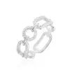 Histoire D'Or Bague Ela Argent Blanc Oxyde De Zirconium