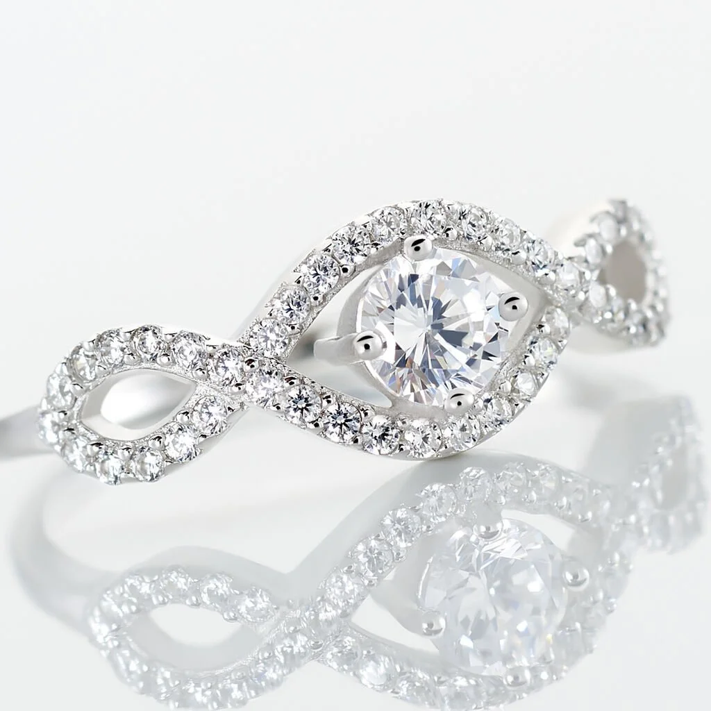 Histoire D'Or Bague Katerina Argent Blanc Oxyde De Zirconium – Image 4