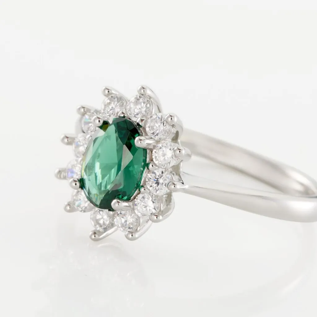 Histoire D'Or Bague Perez Argent Blanc Oxyde De Zirconium – Image 4