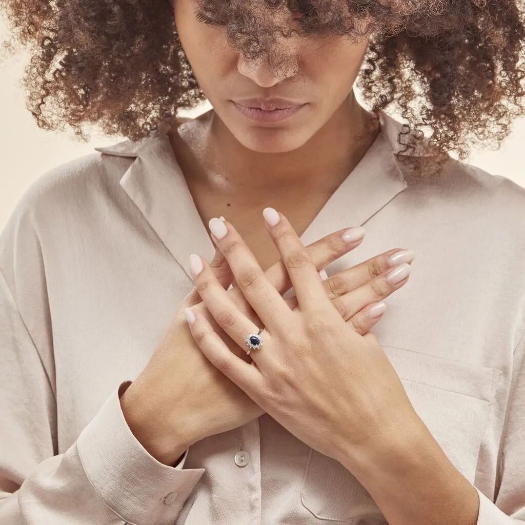 Histoire D'Or Bague Perez Argent Blanc Oxyde De Zirconium – Image 5