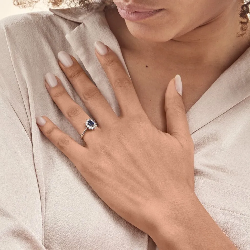 Histoire D'Or Bague Perez Argent Blanc Oxyde De Zirconium – Image 6