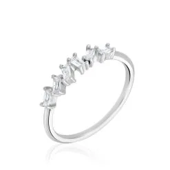 Histoire D'Or Bague Adonia Argent Blanc Oxyde De Zirconium