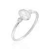 Histoire D'Or Bague Argent Blanc Afonso Oxyde De Zirconium