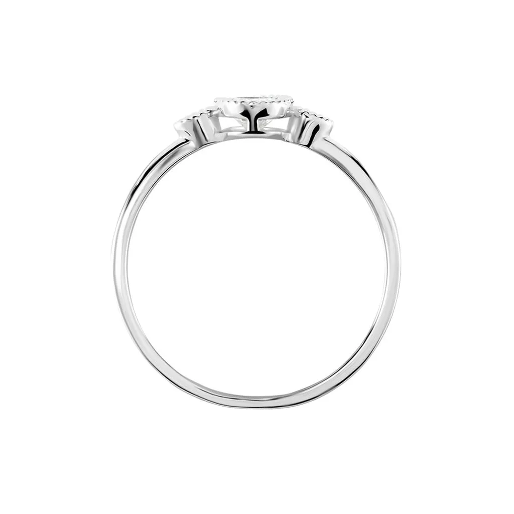 Histoire D'Or Bague Argent Blanc Afonso Oxyde De Zirconium – Image 3