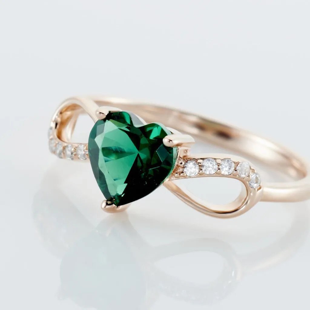 Histoire D'Or Bague Argent Rose Atieno Oxyde De Zirconium – Image 4