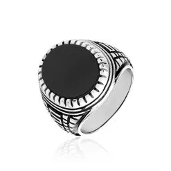 Histoire D'Or Bague Argent Blanc Thimeo Agathe Noire
