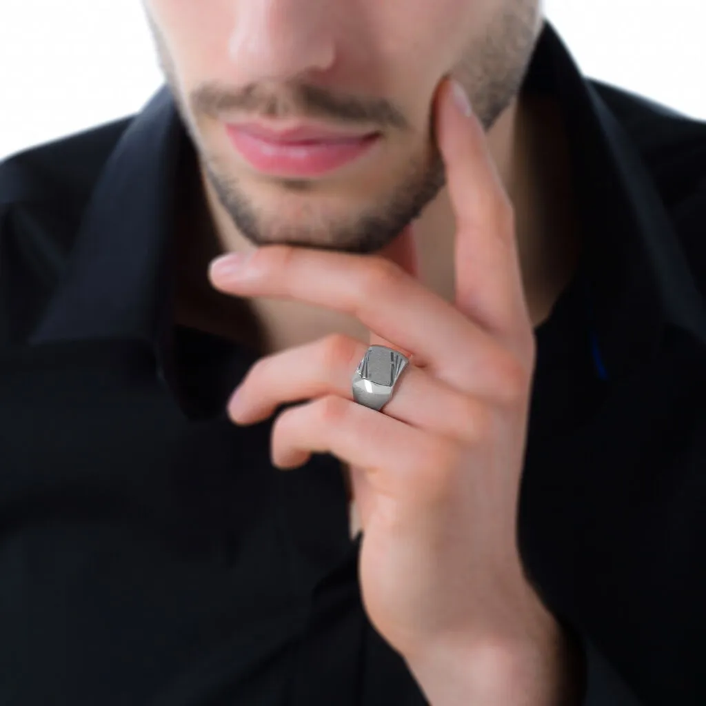 Histoire D'Or Chevalière Safietou Argent Blanc – Image 4