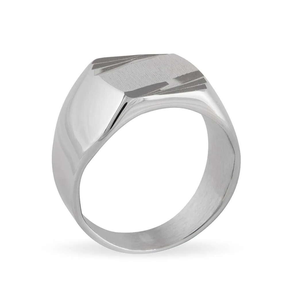 Histoire D'Or Chevalière Safietou Argent Blanc – Image 2