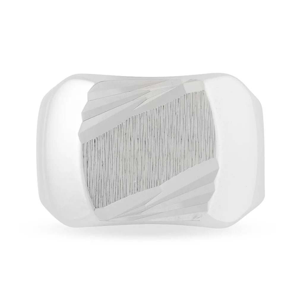 Histoire D'Or Chevalière Safietou Argent Blanc – Image 3