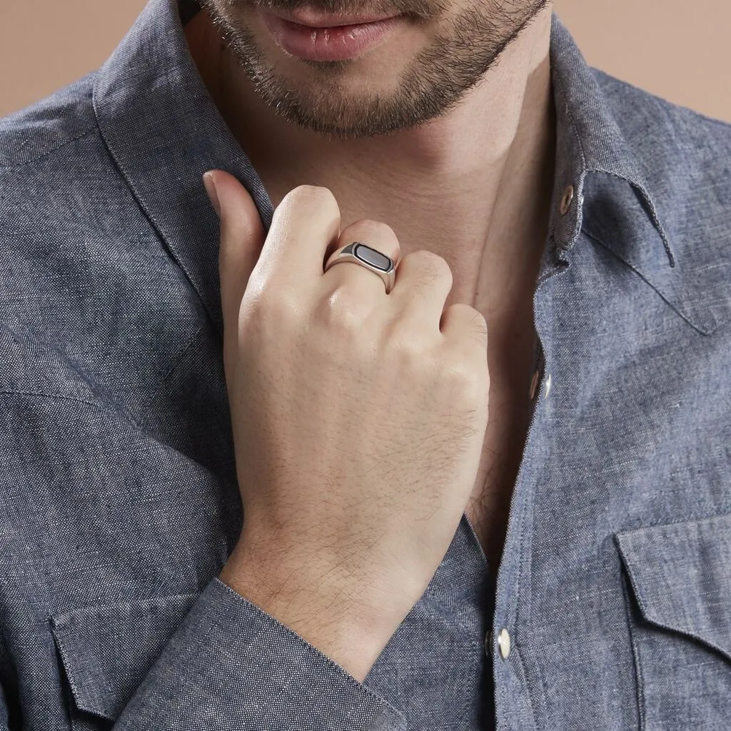 Histoire D'Or Chevalière Argent Argent Teofilo – Image 5