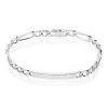 Histoire D'Or Bracelet Identité Vivian Argent Blanc