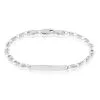 Histoire D'Or Bracelet Identité Carrus Argent Blanc