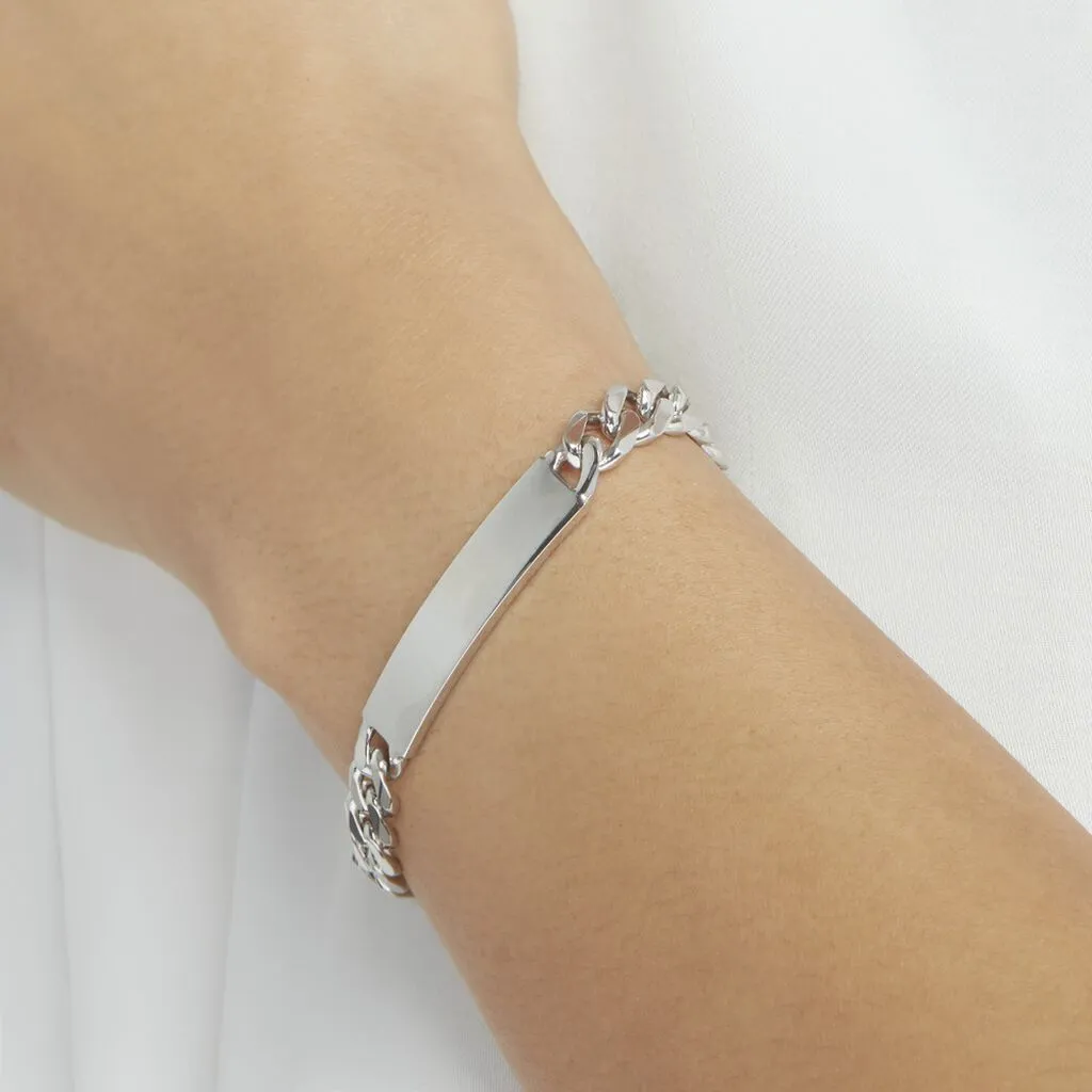 Histoire D'Or Bracelet Identité Casper Argent Blanc – Image 5