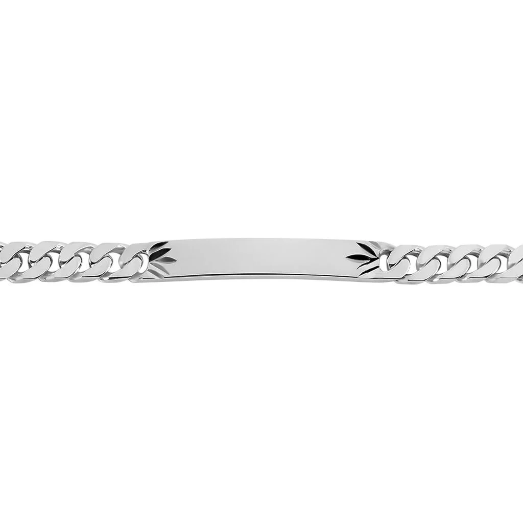 Histoire D'Or Bracelet Identité Casper Argent Blanc – Image 2