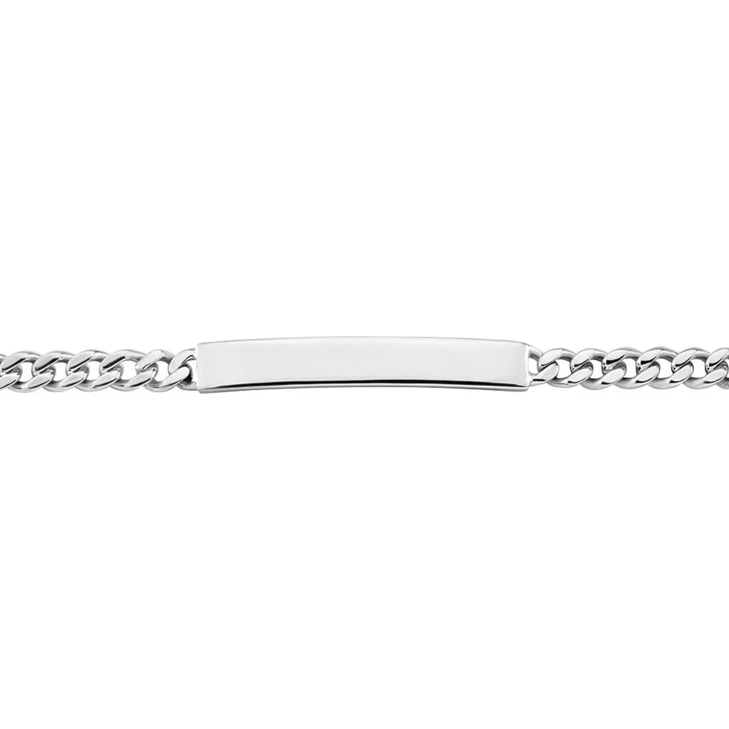 Histoire D'Or Bracelet Identité Argent Blanc Casper – Image 2