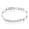 Histoire D'Or Bracelet Identité Argent Blanc Vila