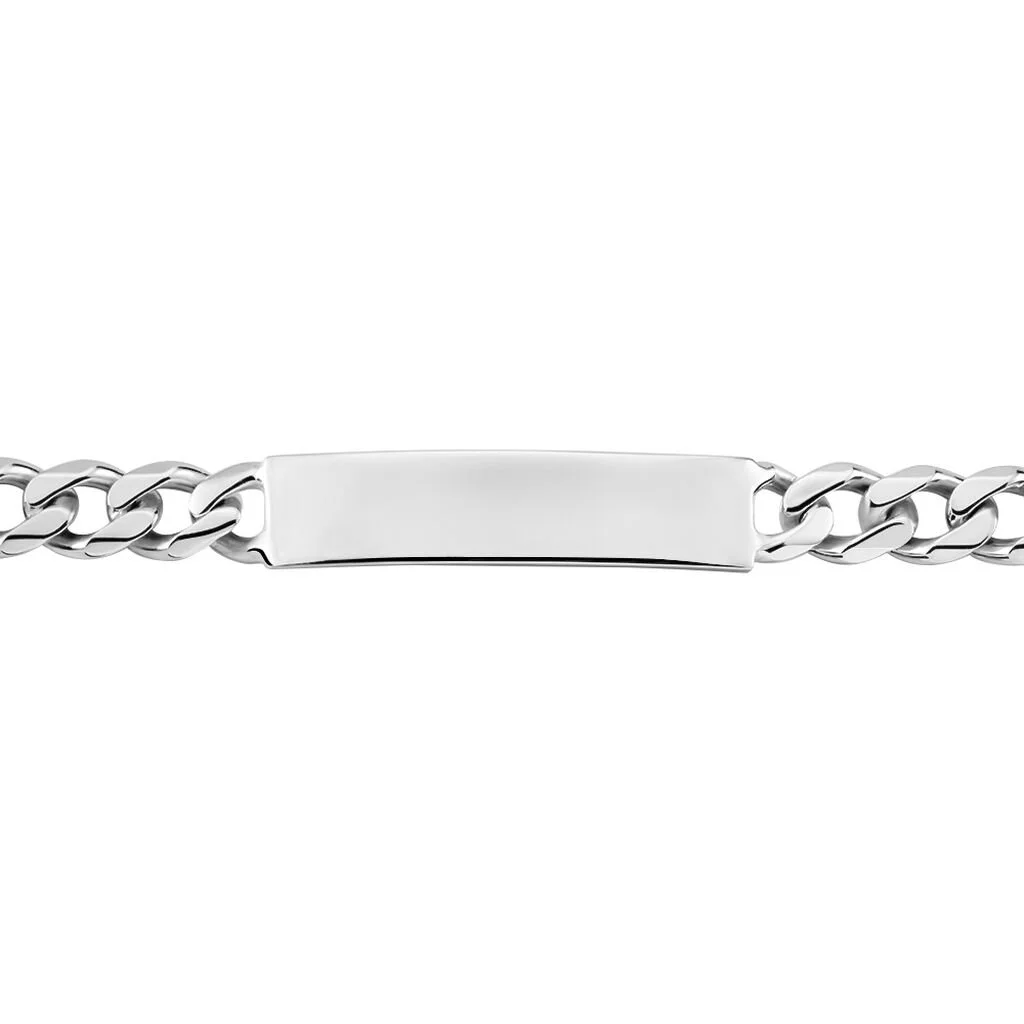 Histoire D'Or Bracelet Identité Casper Argent Blanc – Image 2