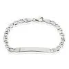 Histoire D'Or Bracelet Identité Argent Blanc Bobbi