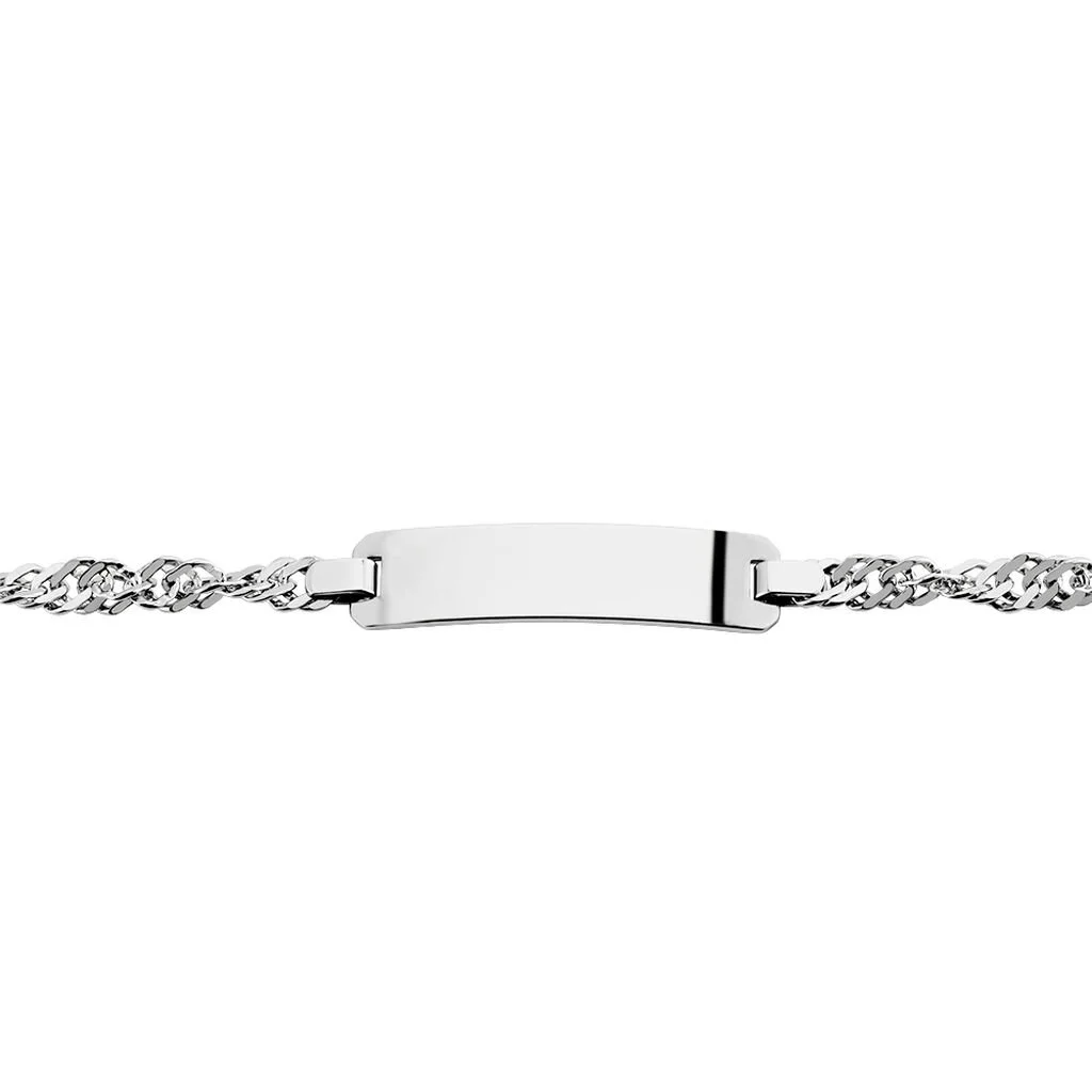 Histoire D'Or Bracelet Identité Argent Blanc Arvo – Image 2