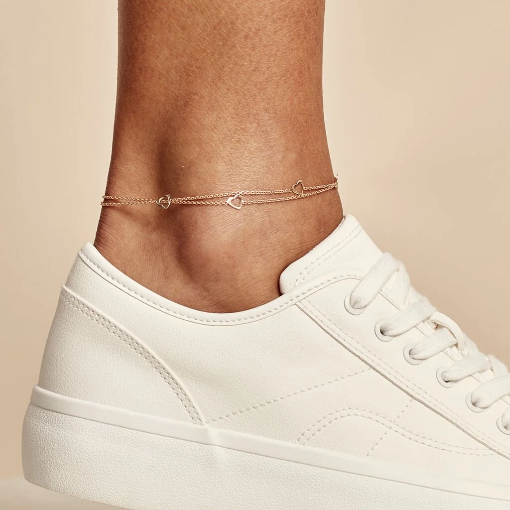 Histoire D'Or Chaîne De Cheville Daria Argent Rose – Image 2