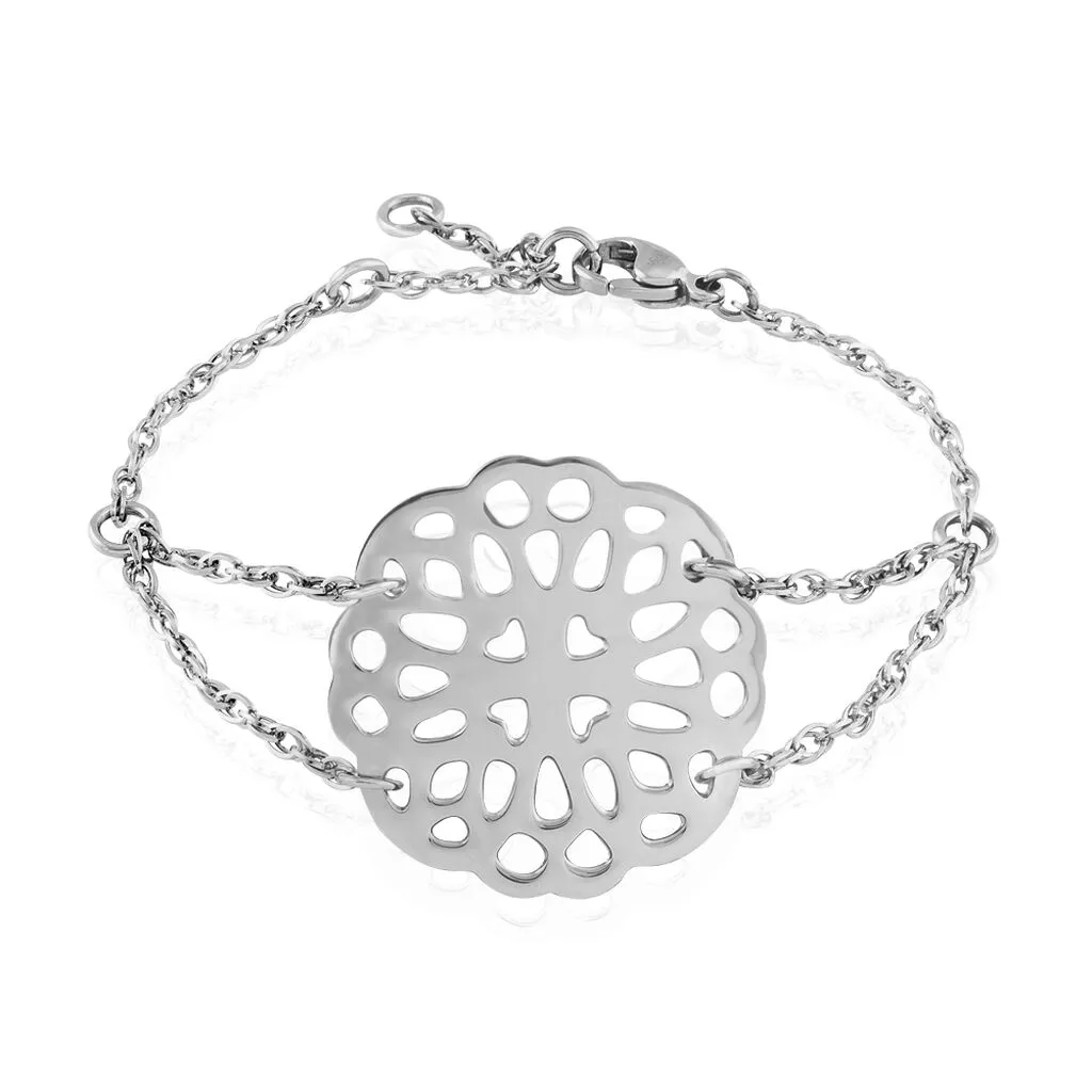 Histoire D'Or Bracelet Alaya Acier Blanc
