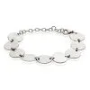 Histoire D'Or Bracelet Acier Blanc Stellaire